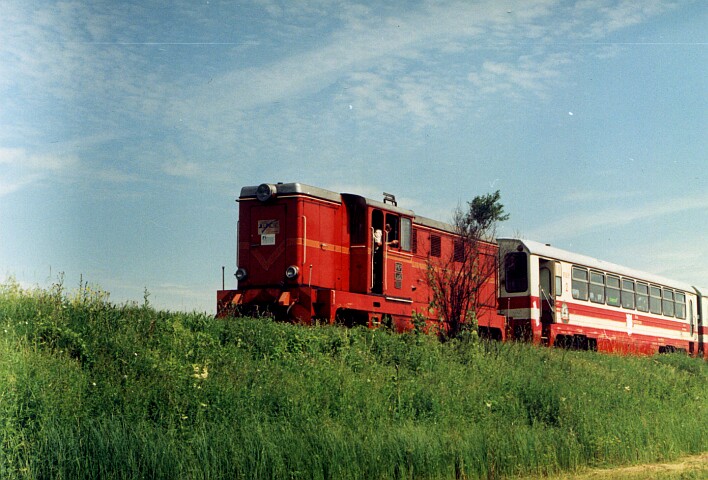 Jedrzejowska KD, szlak Jedrzejw Wsk. - Umianowice, 07.95, foto Roman Ficek